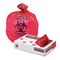 Jaguar Plastics Health Care "Bio-hazard" Printed Liners, 1.3mil, 33 x 39, Red, 150/Carton JAGIW3339R