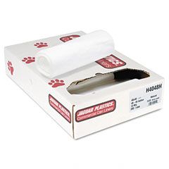 Jaguar Plastics Heavy Grade Can Liners, 45 gal, 13 mic, 40 x 48, Natural, 200/Carton JAGH4048H