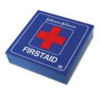 Johnson & Johnson Red Cross Industrial First Aid Kit for 50 People, 225 Pieces, White Metal Case JOJ8162