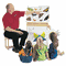 Jonti-Craft Big Book Easels, 24-1/2w x 15d x 20h, White JNT0543JC