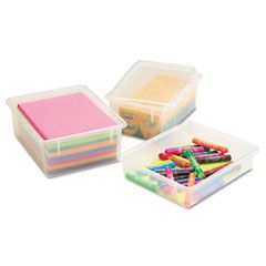 Jonti-Craft Cubbie Trays, 8-5/8w x 13-1/2d x 5-1/4h, Clear JNT8010JC