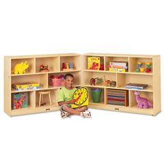 Jonti-Craft Fold-n-Lock Storage Units, 48w x 15d x 35-1/2h, White JNT0369JC
