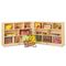 Jonti-Craft Fold-n-Lock Storage Units, 48w x 15d x 35-1/2h, White JNT0369JC