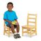 Jonti-Craft Kydz Ladderback Chair, 8" High Seat, 2/Carton JNT5908JC2