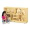 Jonti-Craft Low Single Mobile Storage Unit, 48w x 15d x 29-1/2h, White JNT0392JC
