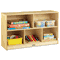 Jonti-Craft Low Single Mobile Storage Unit, 48w x 15d x 29-1/2h, White JNT0392JC