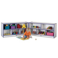 Jonti-Craft Rainbow Accents Fold-n-Lock Storage Unit, 48w x 15d x 24-1/2h, Purple JNT0326JCWW004