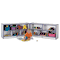 Jonti-Craft Rainbow Accents Fold-n-Lock Storage Unit, 48w x 15d x 24-1/2h, Purple JNT0326JCWW004
