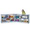 Jonti-Craft Rainbow Accents Fold-n-Lock Storage Unit, 48w x 15d x 29-1/2h, Blue JNT0292JCWW003