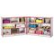 Jonti-Craft Rainbow Accents Fold-n-Lock Storage Unit, 48w x 15d x 35-1/2h, Red JNT0369JCWW008