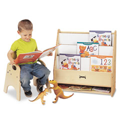 Jonti-Craft Toddler Pick-a-Book Stand, 24w x 9d x 25h, Birch JNT0071JC