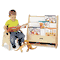 Jonti-Craft Toddler Pick-a-Book Stand, 24w x 9d x 25h, Birch JNT0071JC
