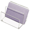 Kantek Mini Sorter, Two Sections, Acrylic, 4 1/8w x 6 1/4d x 4h, Clear KTKAD50
