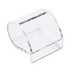 Kantek Paper Clip Holder, Acrylic, 3 x 2 3/4 x 3 1/2, Clear KTKAD40