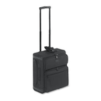 Kantek Rolling Dual-Side Laptop/Overnight Case, Nylon, 16 x 9 x 18, Black KTKLGCC218