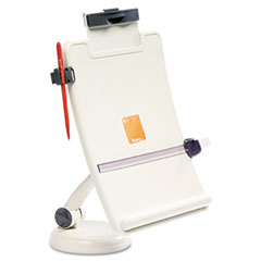Kelly Computer Supply Adjustable Magic Curve Copyholder, 9"w x 6"d x 16"h, Putty KCS10190