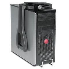 Kelly Computer Supply Lockable CPU Holder, Black KCS17200
