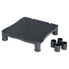 Kelly Computer Supply Monitor/Printer Stand,13 1/4 x 13 1/2 x 4, Black KCS10367