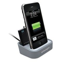 Kensington® Charging Dock for iPod/iPhone w/Mini Battery