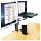 Kensington Column Mount Notebook-Monitor Dual Arm w/SmartFit System KMW60905