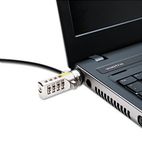 Kensington Combination Laptop Lock, 6 ft. Carbon Strengthened Steel Cable KMW64673