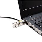 Kensington Combination Ultra Laptop Lock, 6 ft. Carbon Strengthened Steel Cable KMW64675