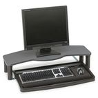 Kensington Comfort Desktop Keyboard Drawer, 26 x 13-1/2, Black/Gray KMW60006