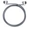 Kensington MicroSaver Keyed Duo Lock, 6 ft. Steel Cable, Two Keys KMW67721
