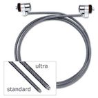 Kensington MicroSaver Keyed Duo Ultra Lock, 6 ft. Steel Cable, Two Keys KMW67722