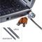 Kensington MicroSaver Keyed Ultra Laptop Lock, 6 ft. Steel Cable, Two Keys KMW67723