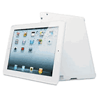 Kensington Protective Back Cover for iPad2 and iPad 3rdGen, White KMW39353