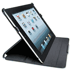 Kensington Protective Folio and Stand for iPad, Black KMW39356