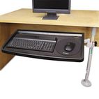Kensington SnapLock Adjustable Keyboard Tray with SmartFit System, Gray KMW62835