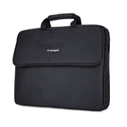 Kensington SP 17 17" Laptop Sleeve, Padded Interior, Interior/Exterior Pockets, Black KMW62567
