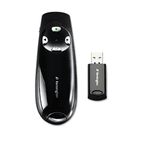 Kensington Wireless Presenter Pro with Green Laser Pointer, 150 ft. Range KMW72353
