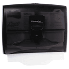KIMBERLY-CLARK PROFESSIONAL* IN-SIGHT Toilet Seat Cover Dispenser, 17 1/2 x 3 1/4 x 13 1/4, Smoke/Gray KIM09506