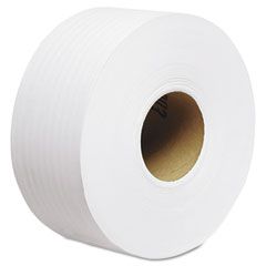 KIMBERLY-CLARK PROFESSIONAL* SCOTT 100% Recycled Fiber JRT Jr. Bathroom Tissue, 2-Ply, 1000 ft, 12/Carton KIM67805