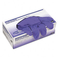 KIMBERLY-CLARK PROFESSIONAL* STERLING PURPLE NITRILE Exam Gloves, X-Large, Purple, 90/Box KIM55084