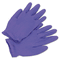 KIMBERLY-CLARK PROFESSIONAL* STERLING PURPLE NITRILE Exam Gloves, X-Large, Purple, 90/Box KIM55084