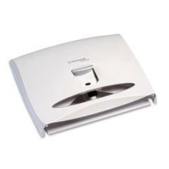 KIMBERLY-CLARK PROFESSIONAL* WINDOWS Toilet Seat Cover Dispenser, 17 1/2 x 3 1/4 x 13 1/4, White Pearl KIM09505