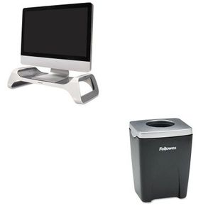 KITFEL8032801FEL9311101 - Value Kit - Fellowes Monitor Riser (FEL9311101) and Fellowes Office Suites Paper Clip Cup (FEL8032801)