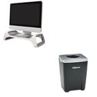KITFEL8032801FEL9311101 - Value Kit - Fellowes Monitor Riser (FEL9311101) and Fellowes Office Suites Paper Clip Cup (FEL8032801)