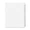 Kleer-Fax 80000 Series Legal Index Divider Set, Side Tabs, Printed "201"-"225" KLF83201