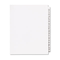 Kleer-Fax 80000 Series Legal Index Divider Set, Side Tabs, Printed "276"-"300"" KLF83276