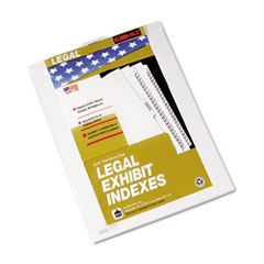 Kleer-Fax 80000 Series Legal Index Dividers, Bottom Tab, Printed "Exhibit 3", 25/Pack KLF84143