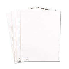 Kleer-Fax 80000 Series Legal Index Dividers, Bottom Tab, Printed "Exhibit 4", 25/Pack KLF84144
