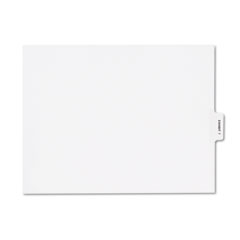 Kleer-Fax 80000 Series Legal Index Dividers, Bottom Tab, Printed "Exhibit 7", 25/Pack KLF84147