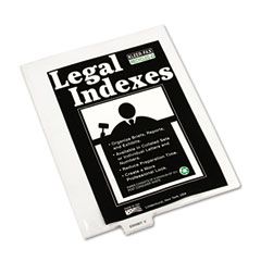 Kleer-Fax 80000 Series Legal Index Dividers, Bottom Tab, Printed "Exhibit V", 25/Pack KLF81161