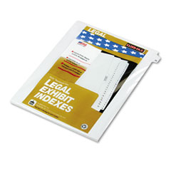 Kleer-Fax 80000 Series Legal Index Dividers, Side Tab, Printed "26", 25/Pack KLF82226