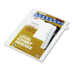 Kleer-Fax 80000 Series Legal Index Dividers, Side Tab, Printed "28", 25/Pack KLF82228